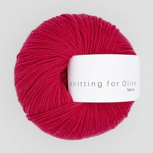 Knitting for Olive MERINO Wool Yarn, Sock Weight, Mulesing-Free, 50g 273 Yards