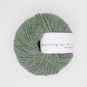 Strickanleitung für Olive HEAVY MERINO Wolle (DK Weight, 50g)