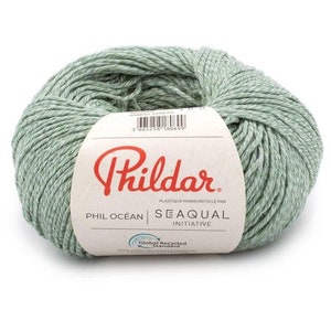 Fil de polyester recyclé et de coton biologique Phildar OCEAN pour le tricot : poids sport image 1