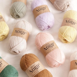 DROPS NORD Yarn - Soft Alpaca and Wool Blend for Knitting Socks