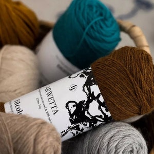 FILCOLANA ARWETTA-garen van merinowol, sokgewichtgaren, garen voor sokken, babygaren, 50 gram 210 meter (230 yards) Kleuren vanaf nr. 100 tot 810