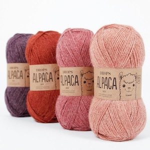 DROPS Alpaka Wolle, Superfine Sport Weight, Strickwolle 50g