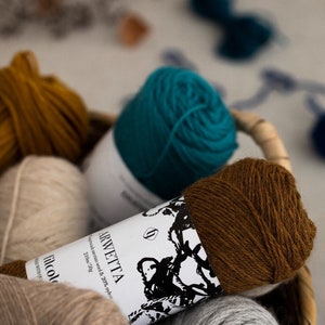 FILCOLANA ARWETTA Misto lana merino, Filato per calze, Filato per calze, maglioni, 50 grammi 210 metri (230 yards) Colori da 145 a 990