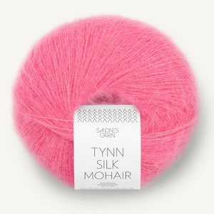 TYNN SILK MOHAIR Sandnes Garn Silk Mohair yarn 25 g 212 m Lace yarn