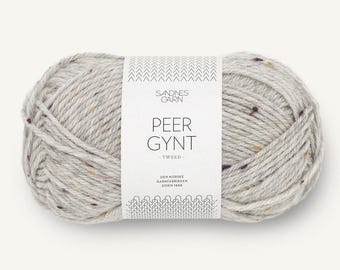 Norwegian wool Sandnes Garn PEER GYNT 50 g 91 meters DK weigth yarn