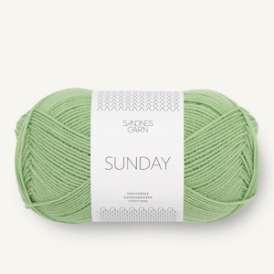 Merinowolle SONNTAG Sandnes Garn 50 g 235 m Sockenwolle