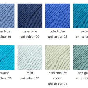 DROPS SAFRAN 100% Egyptian Cotton Yarn, Soft & Durable Knitting Crochet Yarn, Amigurumi image 7
