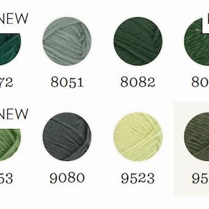 Norwegian wool Sandnes Garn PEER GYNT 50 g 91 meters DK weigth yarn image 5