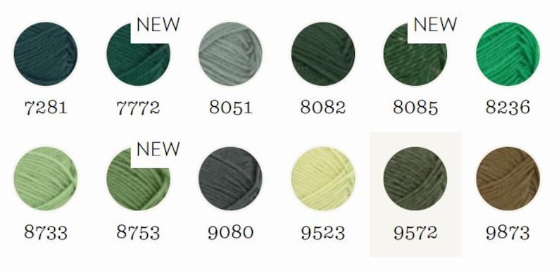 Norwegian wool Sandnes Garn PEER GYNT 50 g 91 meters DK weigth yarn image 5