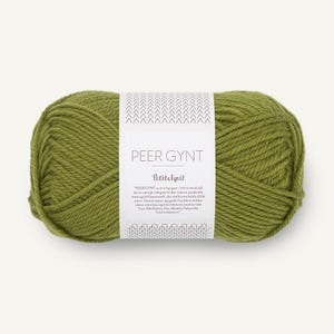 PetiteKnit PEER GYNT von Sandnes Garn 100% Norwegische Wolle 50 g 91 Meter DK Gewicht