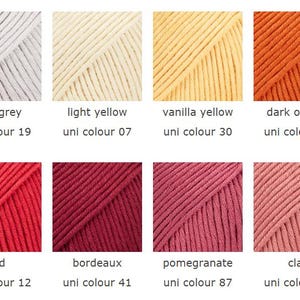 DROPS Muskat gemerceriseerde katoengaren – zachte amigurumi, gehaakt, breigaren - 50 g, 109 yards afbeelding 4