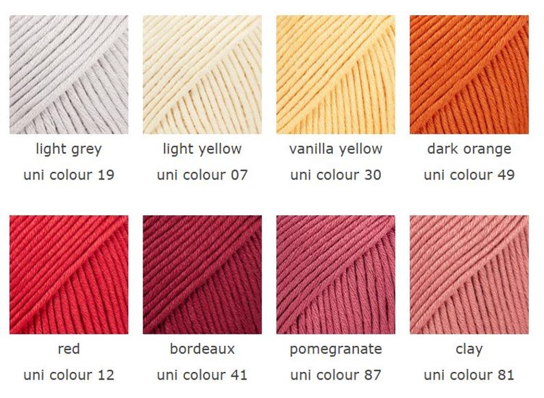 DROPS Muskat gemerceriseerde katoengaren – zachte amigurumi, gehaakt, breigaren - 50 g, 109 yards afbeelding 4