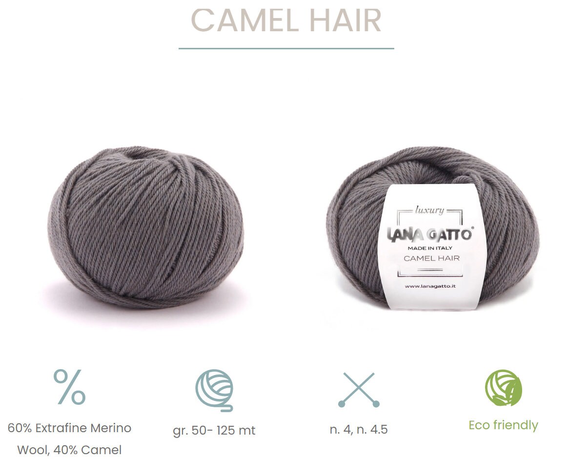 Lana Gatto CAMEL HAIR Merino Wool and Camel Yarn DK Weight - Etsy Lana Gatto CAMEL HAIR Merino Wool and Camel Yarn DK Weight - Etsy