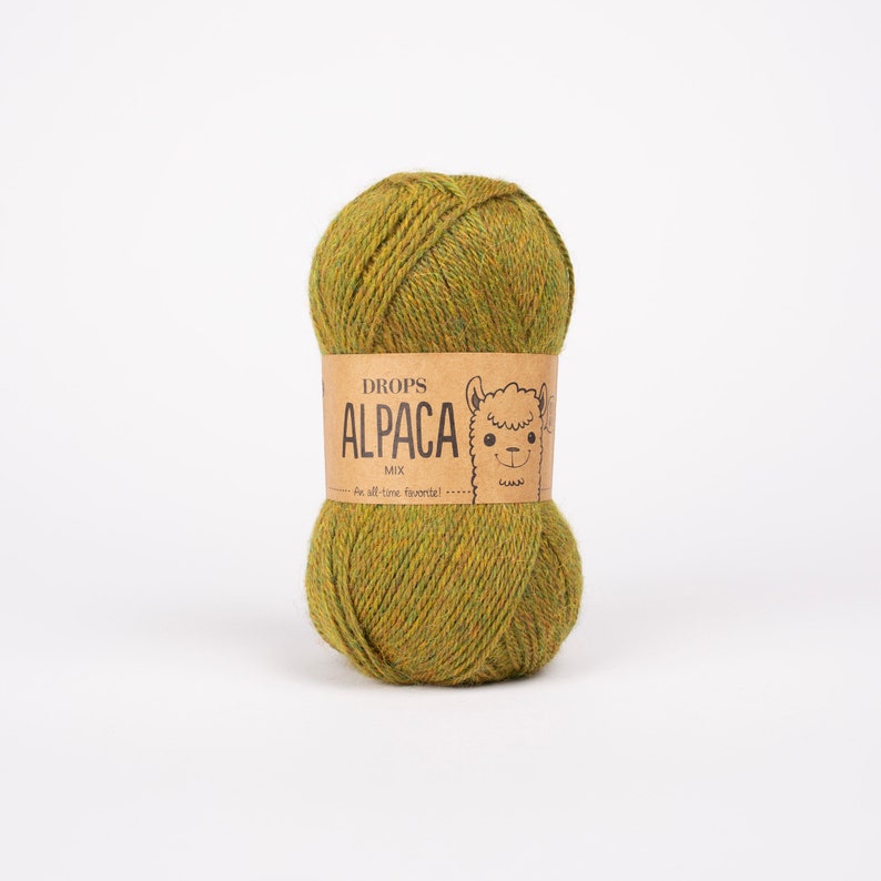 Fil d'alpaga, Fil à chaussettes, Laine à tricoter, Fil de fibres naturelles, Fil de laine d'alpaga, Fibre d'alpaga, Drops Alpaca, Fil de poids sport, Alpaga superfin image 8