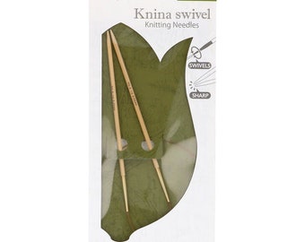 TULIP Knina Gelenk Bambus feste Rundstricknadeln 60 cm 24'' - 2.00 mm-12.00 mm - US Size 0 to 17