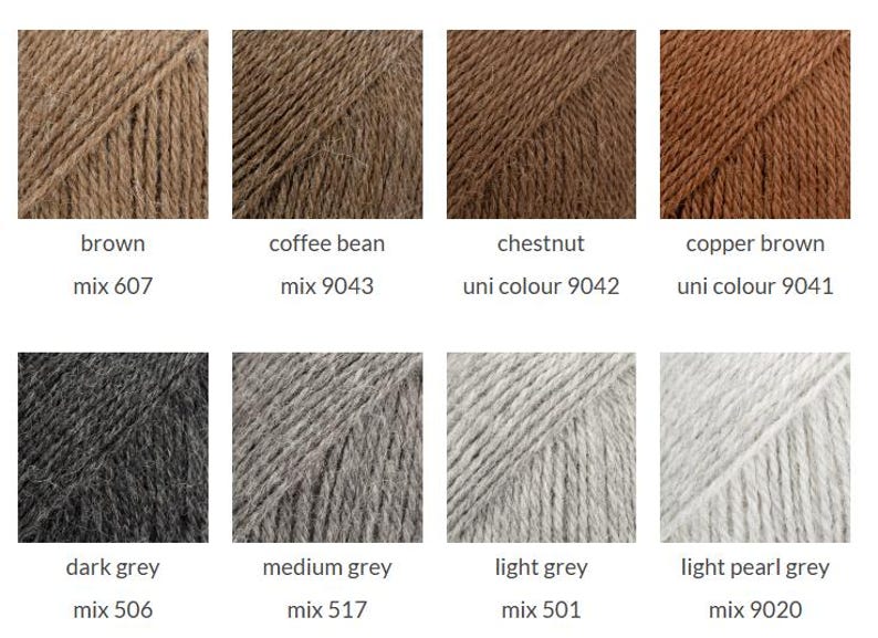 DROPS Alpaca Yarn, Superfine Sport Weight, Knitting Wool 50g 183 Yards image 5