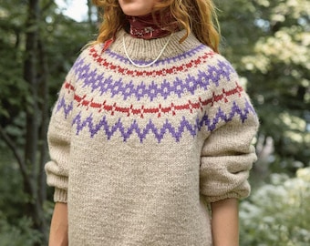 Padrão de suéter Sandnes Garn 2410 Polar-Light (impresso) - Requer compra de fio Sandnes