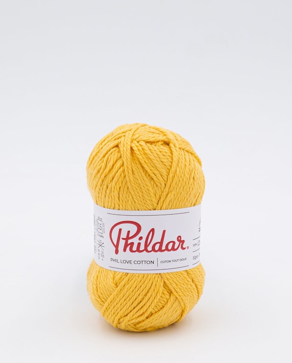 Extremely soft cotton yarn for knitting Phildar LOVE COTTON, Feels like wool, Cotton yarn sport weight, Soft cotton for baby clothing