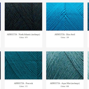 Filcolana ARWETTA Superwash Merino Blend Yarn, Sock Weight (50 Grams 230 Yards) image 8