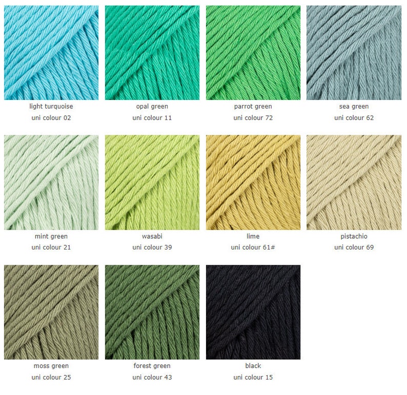 Fil de coton DROPS PARIS, fil épais Aran, fil à crocheter, fil de coton au crochet, fil peignée, fil d'été, fil doux, fil naturel image 9