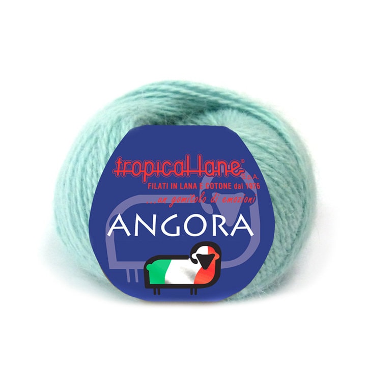 TEHETE 100% Angora Wool Yarn for Crocheting 2-Ply Soft Luxurious Fuzzy Chunky Knitting Yarn (Yellow),824
