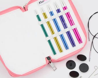 KnitPro Zing STARTER Interchangeable knitting needles set (US 2.5-8) (3.00-5.00mm)
