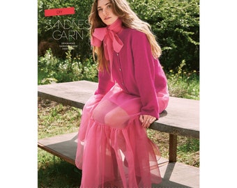 Knitting pattern book SANDNES GARN no. 2308 DIY (Vol 1) in English. Only available together with Sandnes Garn yarn (read description)