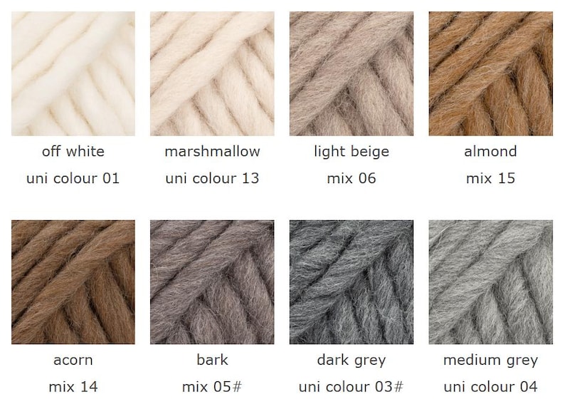 Super bulky yarn - DROPS Polaris - Yarn for felting - Bulky wool yarn - Super chunky yarn - Chunky wool yarn - Big yarn for blankets - Thick image 3
