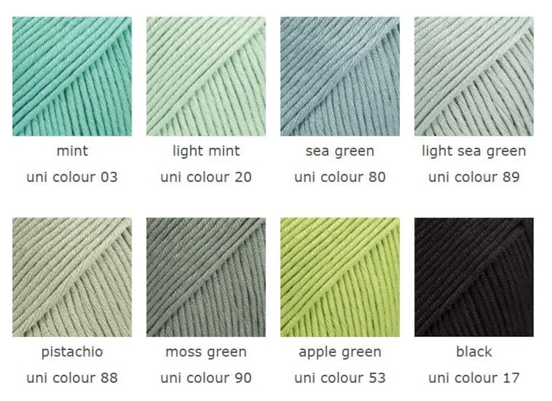 DROPS Muskat gemerceriseerde katoengaren – zachte amigurumi, gehaakt, breigaren - 50 g, 109 yards afbeelding 7