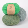DROPS AIR Yarn, Baby Alpaca Merino Wool Blend Tube Yarn, Aran Weight product logo