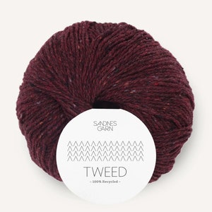 RECYCLED TWEED by Sandnes Garn Cashmere and Merino yarn 50 g 175 m (191 yards) Sport weight