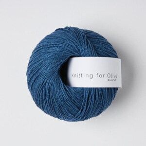 Knitting for Olive PURE SILK Bourette Silk Yarn for Knitting 50 ...