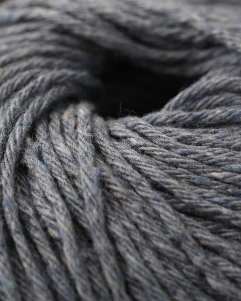 Fil recyclé, fil de coton Phildar ECOJEAN, fil de jeans, fil de laine peignée léger DK, coton doux à tricoter ou au crochet image 3