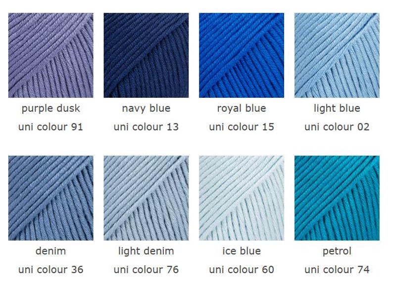 DROPS Muskat gemerceriseerde katoengaren – zachte amigurumi, gehaakt, breigaren - 50 g, 109 yards afbeelding 6