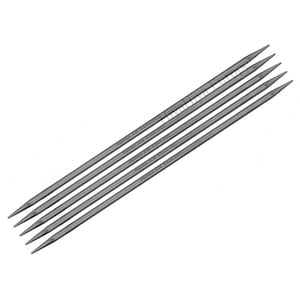 HIYAHIYA 8&#39;&#39; Double Pointed Stainless Steel Knitting Needles - DPN Length 20 cm / 8 in - 1.00 mm-9.00 mm / US size 0 to 13