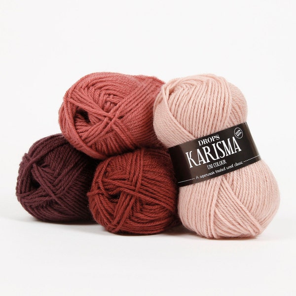 Superwash wool DK weight yarn DROPS KARISMA