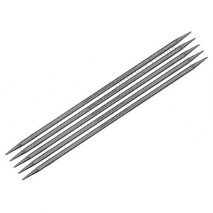 55-Piece Stainless Steel Double Pointed Knitting Needles Set – 11 Sizes, 7.9 Inches