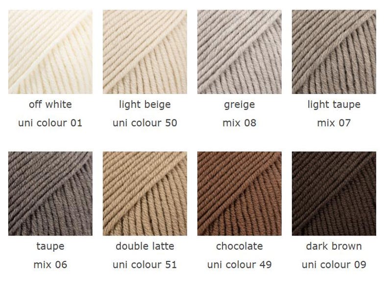 Superwash Merino Wool Yarn Drops Merino EXTRA FINE – DK Weight, Gentle Skin Knitting Yarn image 3