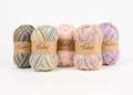 Self Striping Sock Yarn DROPS FABEL - Gradient Wool Blend Superwash Fingering Weight yarn product logo