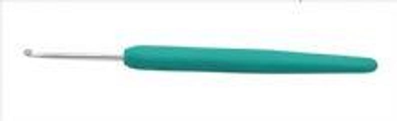 Individual crochet hooks - ergonomic crochet hooks - soft grip hook - crochet gift - crochet tools - crochet supplies and tools image 2