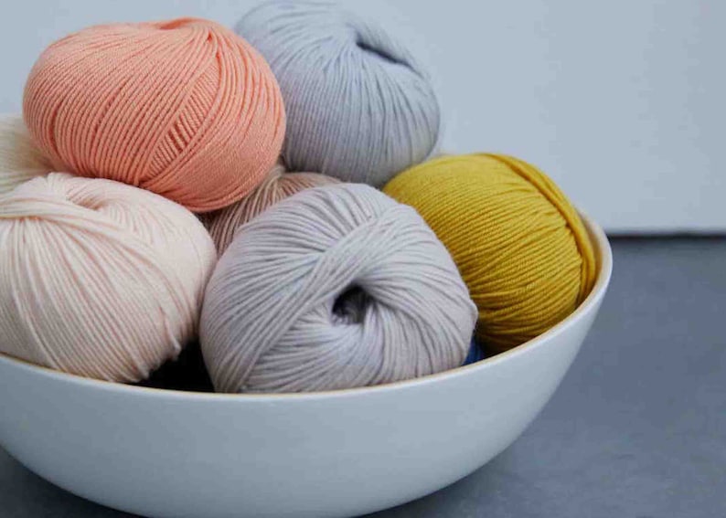 Baby Yarn Sport Weight Yarn PHILDAR MERINOS 3.5 Merino Etsy