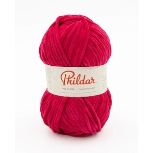 CLEARANCE SALE Chenille yarn Phildar Cheri Crochet yarn - Amigurumi yarn - Knitting yarn for baby blanket - Yarn for fashion cardigan, hats
