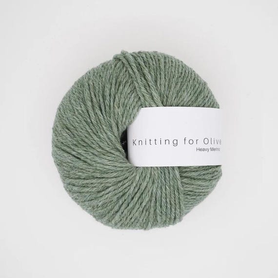Knitting for Olive HEAVY MERINO Wool Yarn (DK Weight, 50g) - Etsy
