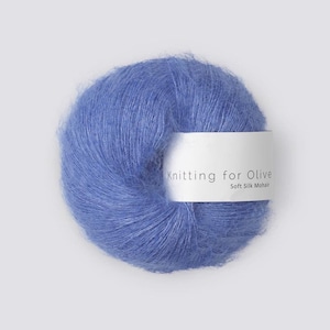 Maglia per filato Olive SOFT SILK MOHAIR 25 g 225 m Filato Kid mohair pizzo Filato di seta mohair per maglia (Elenco per colori dalla A alla R)