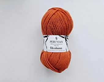 FILCOLANA PERUVIAN wolgaren, DK-gewichtgaren, 50 gram 100 meter (109 yards) Mulesing-vrije wol