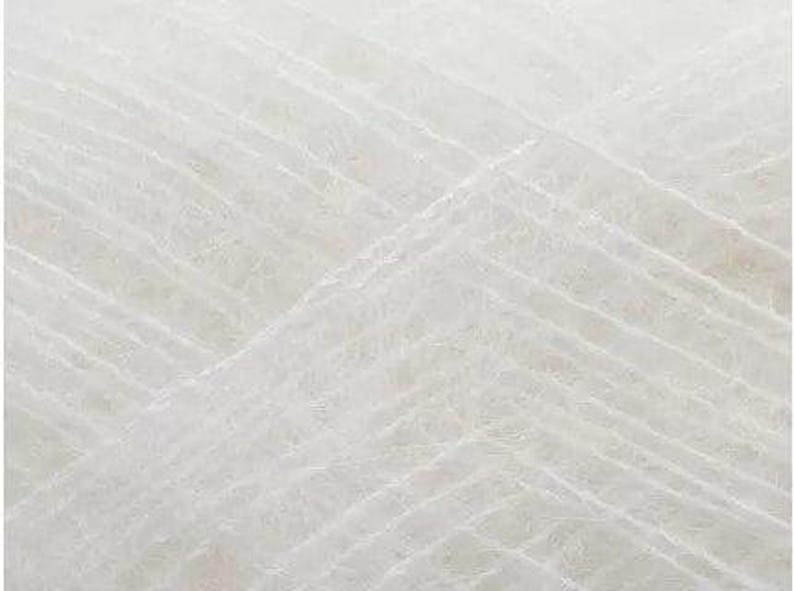 Hilo de encaje de seda Filcolana TILIA Kid Mohair, 25 g, 230 yardas imagen 12