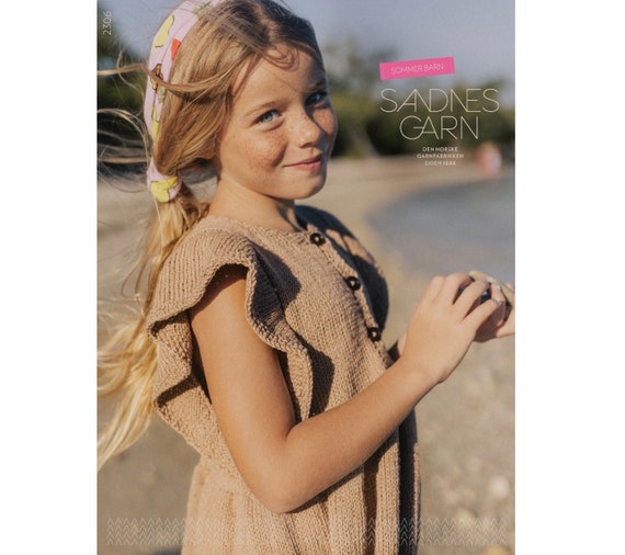 SANDNES GARN patronenboek nr. 2306 Zomerbreiwerk voor kinderen maten van 2 tot 12 jaar Alleen verkrijgbaar in combinatie met Sandnes Garn garen Etsy Nederland