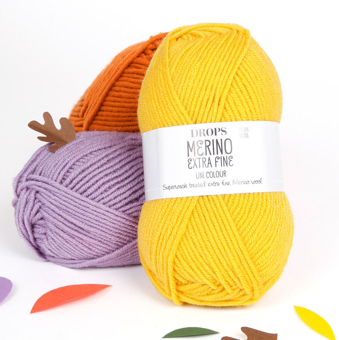 DROPS Merino Extra Fine Merino wool yarn Knitting yarn Etsy