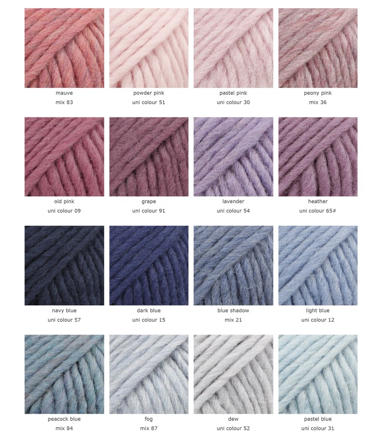 Chunky wool yarn Big yarn Bulky yarn DROPS SNOW ESKIMO Felting yarn Winter yarn Knitting yarn Crochet yarn Feltable yarn image 7