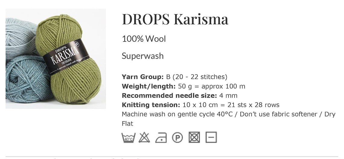 Superwash Wool DK Weight Yarn DROPS KARISMA Etsy